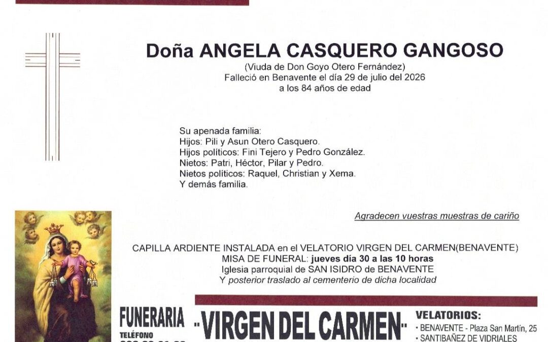 Angela Casquero Gangoso