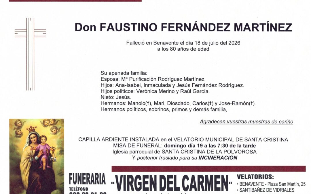 Faustino Fernandez Martinez