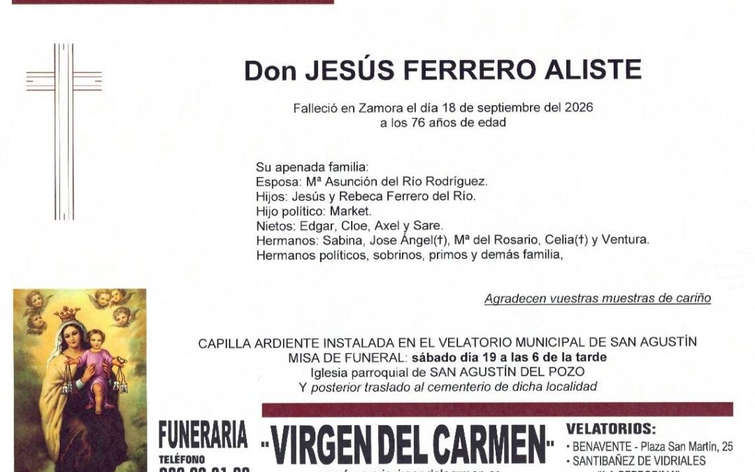 Jesús Ferrero Aliste