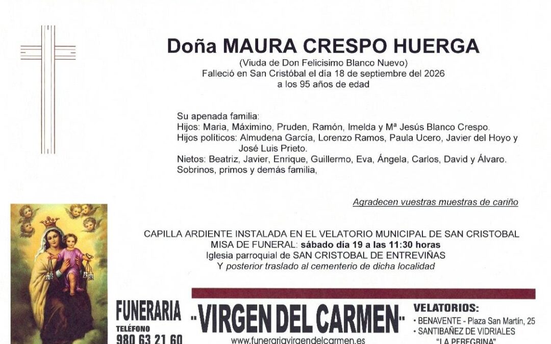 Maura Crespo Huerga