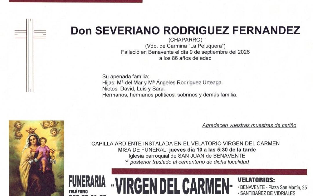 Severiano Rodriguez Fernandez