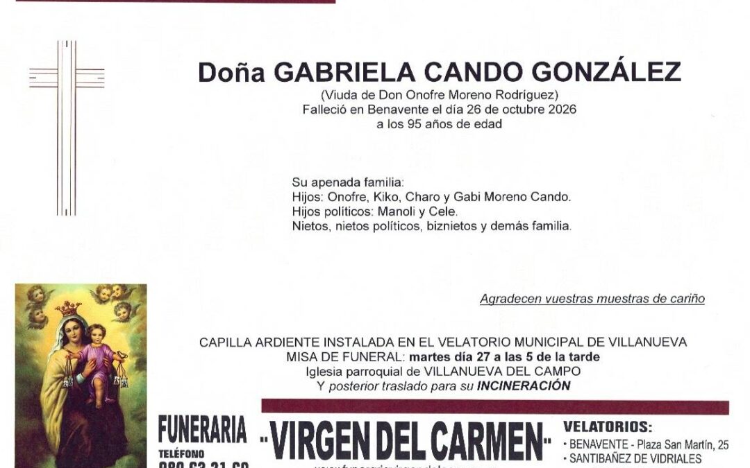 Gabriela Cando González