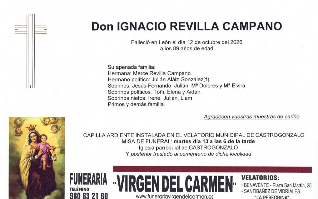 Ignacio Revilla Campano